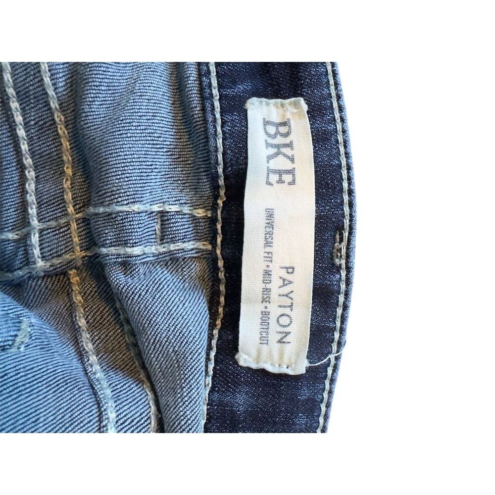 BKE Payton Women's Bootcut Jeans Size 30 Blue Distressed Stretch Denim - Picture 10 of 10